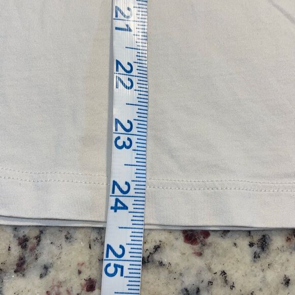 Lululemon Womens Pima Cotton Short Sleeve Performance T Shirt Gray Size 4 - Picture 6 of 6